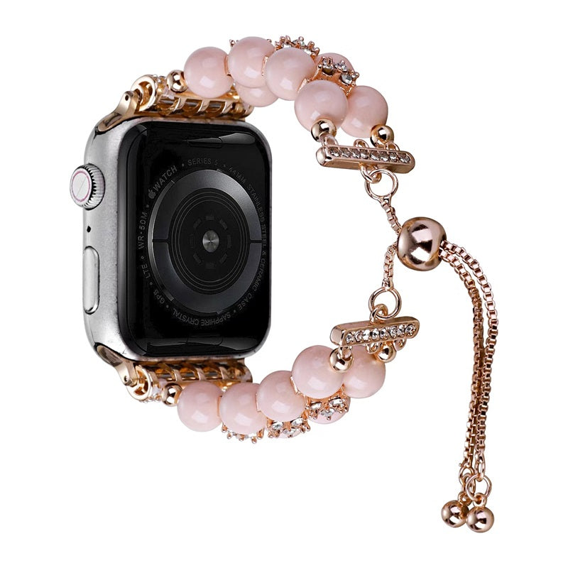 Apple watch bands iWatch straps fashion lady watch pearl band